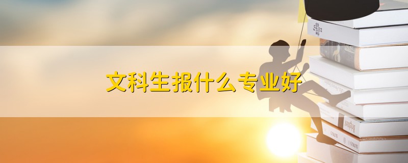 文科生報(bào)什么專(zhuān)業(yè)好