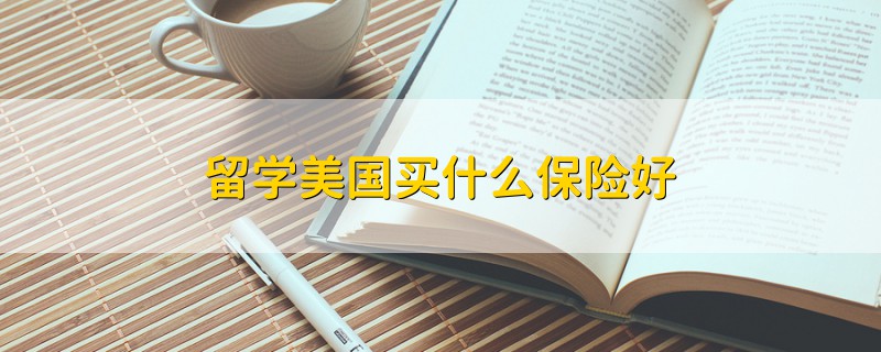 留學(xué)美國(guó)買(mǎi)什么保險(xiǎn)好