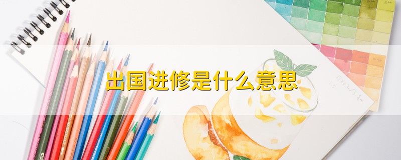 出國進修是什么意思