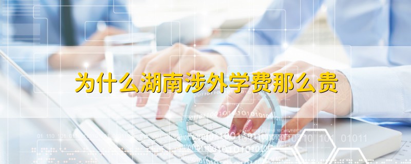 為什么湖南涉外學(xué)費(fèi)那么貴