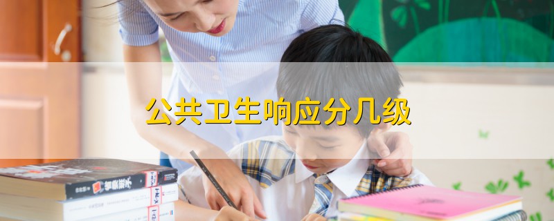公共衛(wèi)生響應(yīng)分幾級(jí)