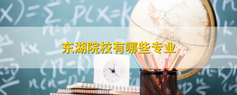 東湖院校有哪些專業(yè)