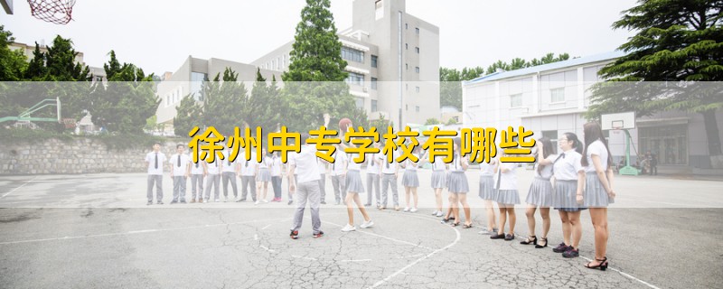 徐州中專學(xué)校有哪些