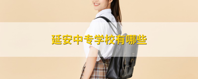 延安中專學(xué)校有哪些