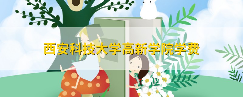 西安科技大學(xué)高新學(xué)院學(xué)費(fèi)