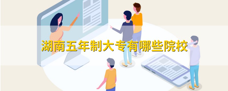 湖南五年制大專有哪些院校