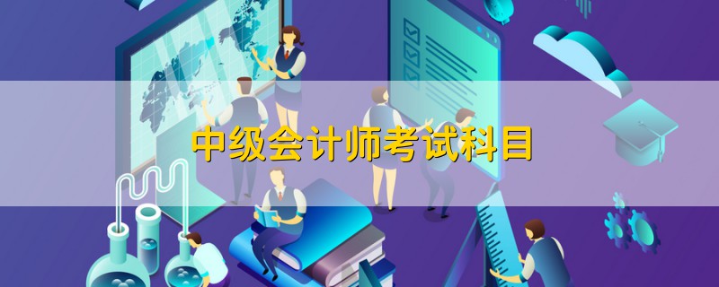 中級(jí)會(huì)計(jì)師考試科目