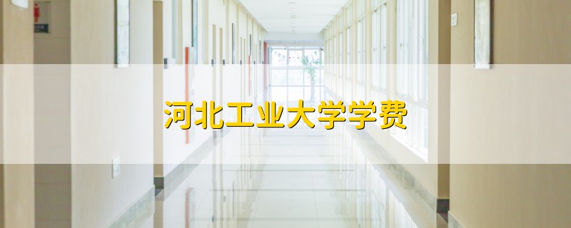河北工業(yè)大學(xué)學(xué)費(fèi)