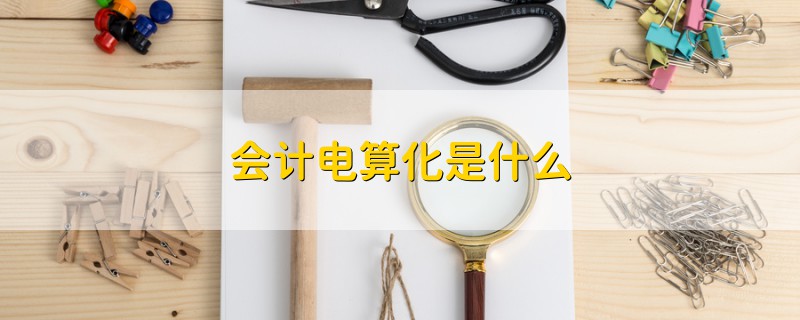 會(huì)計(jì)電算化是什么