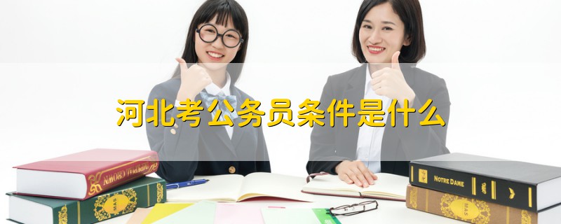 河北考公務(wù)員條件是什么