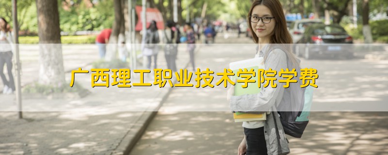 廣西理工職業(yè)技術(shù)學(xué)院學(xué)費
