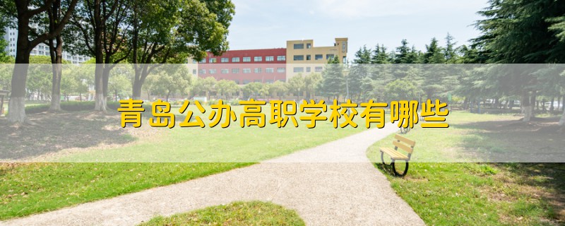 青島公辦高職學(xué)校有哪些