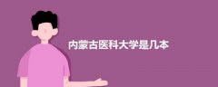 內(nèi)蒙古醫(yī)科大學(xué)是幾本