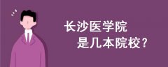 長沙醫(yī)學院是幾本院校