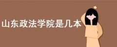 山東政法學院是幾本