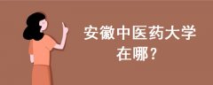 安徽中醫(yī)藥大學(xué)在哪