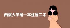 西藏大學(xué)是一本還是二本