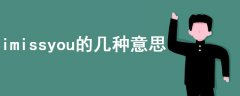 imissyou的幾種意思
