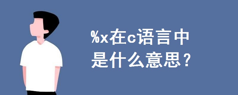 %x在c語言中是什么意思