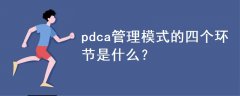 pdca管理模式的四個(gè)環(huán)節(jié)是什么