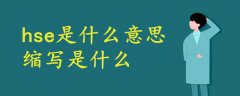 hse是什么意思的縮寫(xiě)
