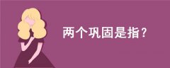兩個(gè)鞏固是指