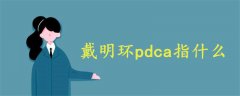 戴明環(huán)pdca指的是