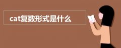 cat復(fù)數(shù)形式是什么