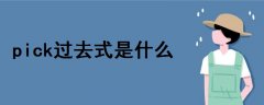 pick過去式是什么寫