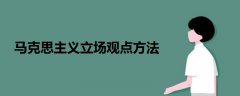 馬克思主義立場觀點方法