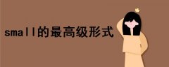 small的最高級形式