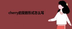 cherry的復數形式怎么寫
