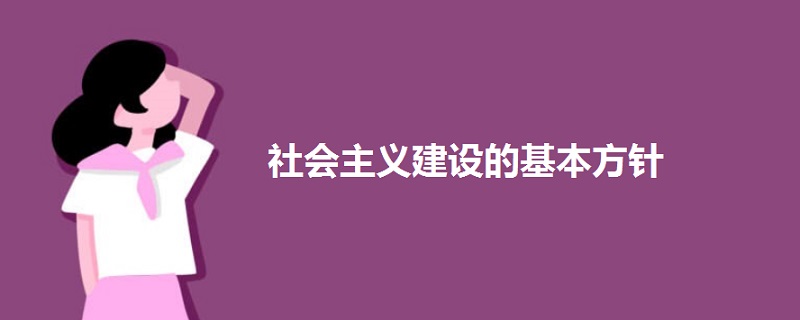 社會主義建設(shè)的基本方針
