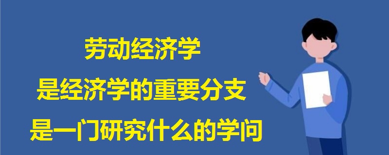勞動(dòng)經(jīng)濟(jì)學(xué)是經(jīng)濟(jì)學(xué)的重要分支是一門(mén)研究什么的學(xué)問(wèn)