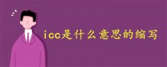 icc是什么意思的縮寫