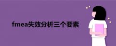 fmea失效分析三個(gè)要素