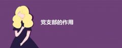 黨支部的作用
