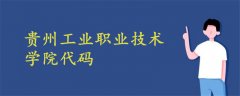 貴州工業(yè)職業(yè)技術學院代碼