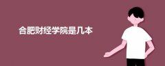 合肥財經(jīng)學院是幾本