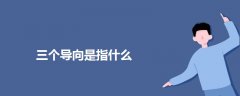 三個(gè)導(dǎo)向是指什么