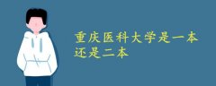 重慶醫(yī)科大學是一本還是二本