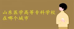 山東醫(yī)學(xué)高等專(zhuān)科學(xué)校在哪個(gè)城市