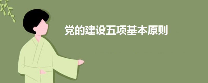 黨的建設(shè)五項基本原則