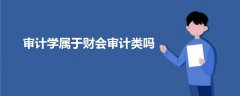 審計(jì)學(xué)屬于財(cái)會(huì)審計(jì)類(lèi)嗎