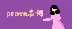 prove名詞