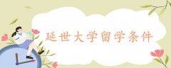 延世大學留學條件