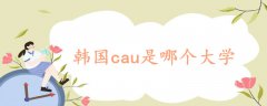 韓國cau是哪個大學