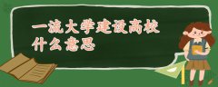 一流大學(xué)建設(shè)高校什么意思