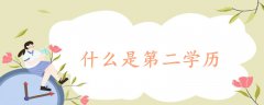 什么是第二學歷